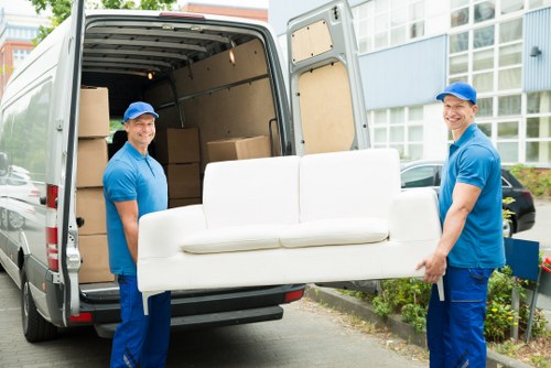 Commercial relocation support for an office move in Stockwell