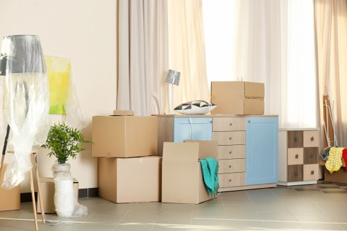 Removal van service for Stockwell household moving