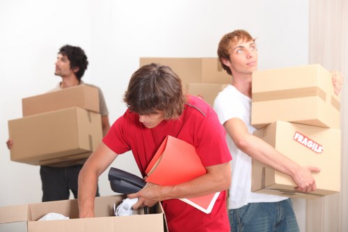 Customer confirming a removals booking and quotation