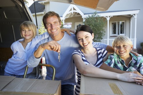 Removalists packing and transporting belongings for a Stockwell property