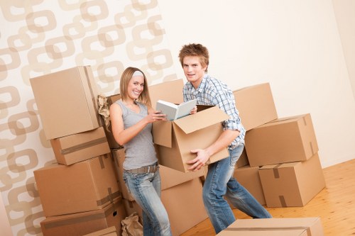 Packing and loading support for a Stockwell flat or apartment move