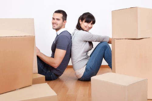 Local moving team navigating Stockwell streets and access challenges