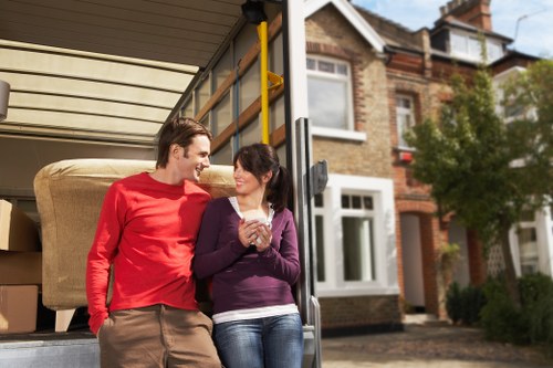 Local van service handling a flat move in Stockwell
