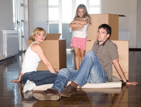 Removing sofas and household furniture from a Stockwell property